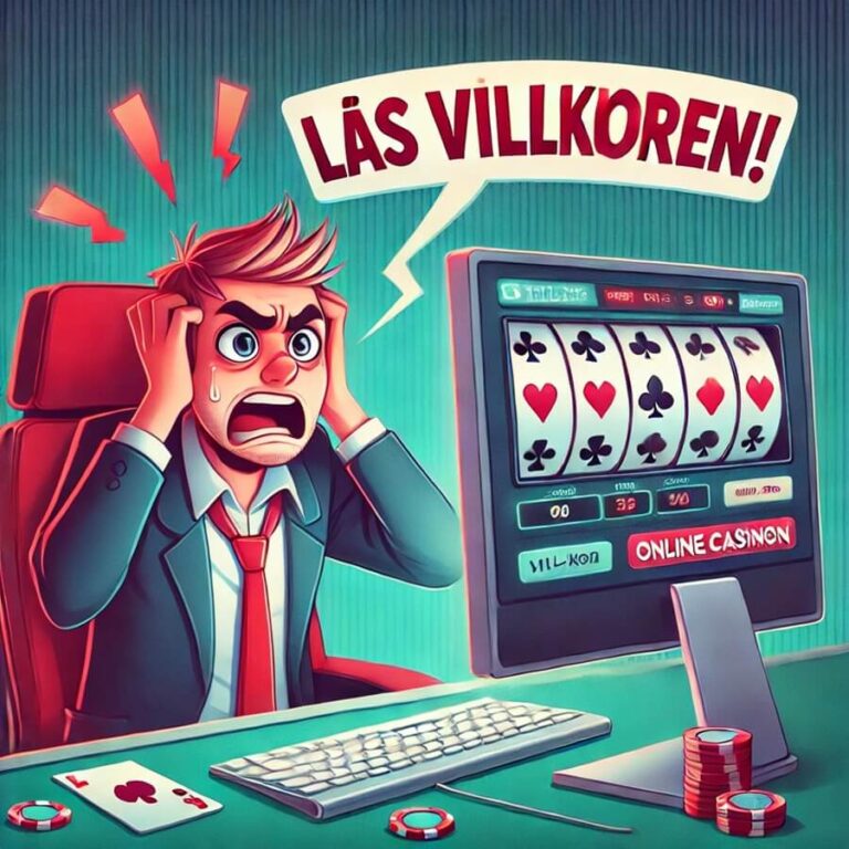 Undvik misstag på online casinon